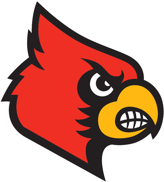 Louisville Cardinals 2007-2012 Secondary Logo iron on paper